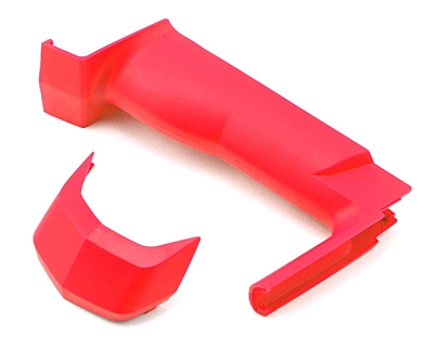 Sanwa M12/M12S Medium Grip & Cover Set (Red)