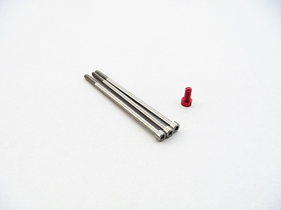 Hiro Seiko XeRun V10 G3 Titan/Aluminum Screw Set (Red)
