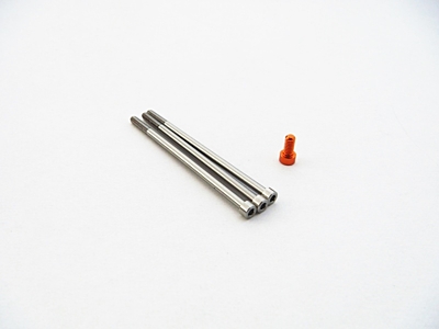 Hiro Seiko XeRun V10 G3 Titan/Aluminum Screw Set (Orange)