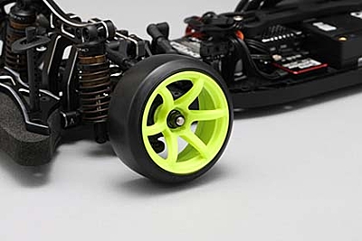 Racing Performer High Traction Drift Wheel (6mm Offset·Yellow·2pcs)