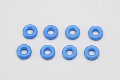 Yokomo High Grade O-Ring (Oil-Resistant Blue, 8pcs)