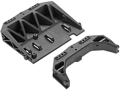Arrma Front/Rear Shock Mount and Radio Tray