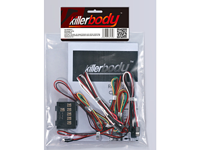 Killerbody 1/10 5mm LED Light Set with Controller Box (8 LEDs)