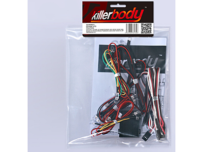 Killerbody 1/10 5mm LED Light Set with Controller Box (18 LEDs)
