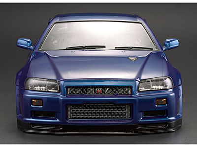 Killerbody 1/10 Nissan Skyline R34 Body (Blue)
