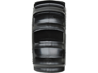 Pro-Line Sling Shot Front/Rear 2.2" 1/16 Sand Tires Mounted on 12mm Black Desperado Wheels (2pcs)