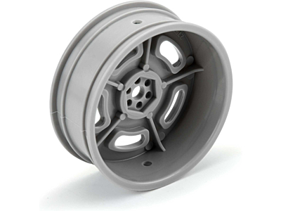 Pro-Line Slot Mag Drag Spec Front 2.2" 1/10 12mm Drag Gray Wheels (2pcs)