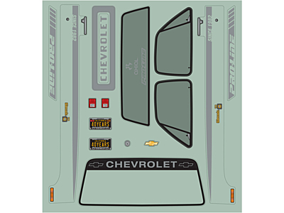 Pro-Line 1982 Chevy K-10 Clear Body Set