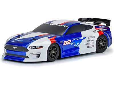 PROTOform 2021 Ford Mustang 1/8 Pre-Painted / Pre-Cut Body (Blue)