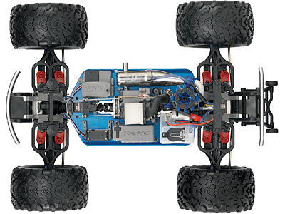Traxxas Nitro T-Maxx 3.3 1:8 4WD TQi RTR (Blue)