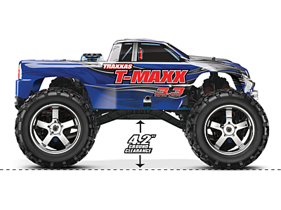 Traxxas Nitro T-Maxx 3.3 1:8 4WD TQi RTR (Black)