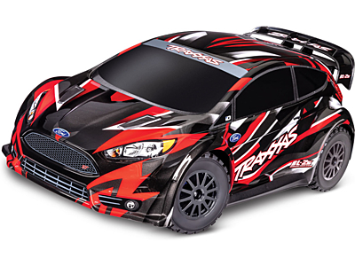 Traxxas Ford Fiesta 1/10 2BL 4WD RTR (Red)