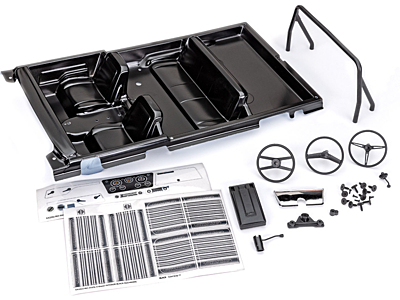 Traxxas TRX-4 Blazer Interior Kit (Black)