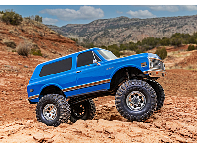 Traxxas TRX-4 Chevrolet Blazer 1972 1:10 TQi RTR (Blue)