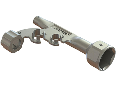 Arrma Metal Multi Tool 5/17mm Nut - 11/15mm Bore Shock