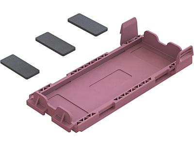 Arrma Battery Door Set (Pink)