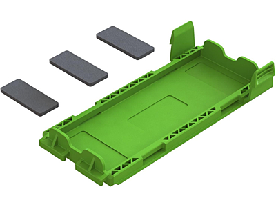 Arrma Battery Door Set (Green)