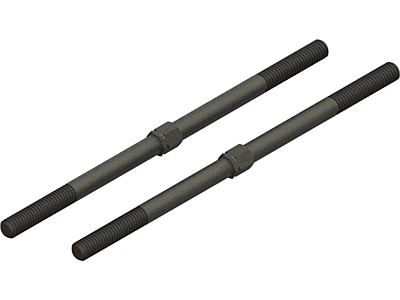 Arrma Steel Turnbuckle M6x130mm (Black, 2pcs)