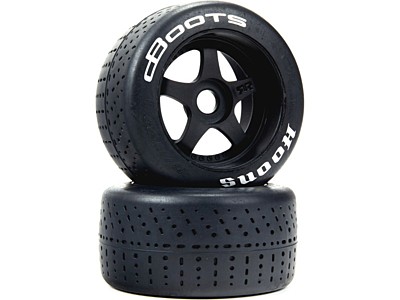 Arrma dBoots Hons Silver Belted 5-Spoke Glued Tire Set 53/107 2.9 (2pcs)