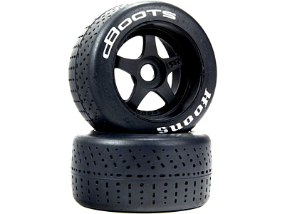 Arrma dBoots Hoons 5-Spoke Glued Tire Set 53/100 2.9 (White, 2pcs)