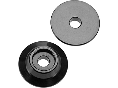 Arrma Aluminum Wing Button (Black, 2pcs)
