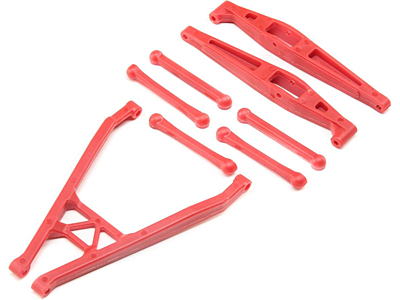 Axial Rear Axle Link Set Yeti Jr (Red)