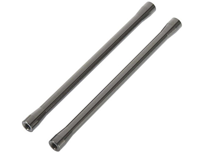 Axial Threaded Aluminum Link 7.5x107mm (Grey, 2pcs)