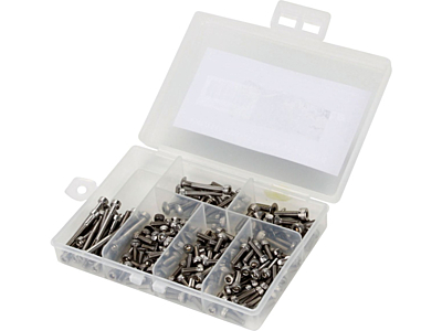 Dynamite Stainless Steel Screw Set for Axial SCX10