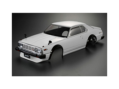 Killerbody 1/10 Nissan Skyline 2000 Turbo GT-ES C211 Body (White)