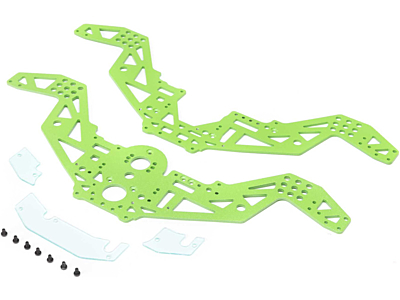 Losi Mini LMT Chassis Plate Set (Green)