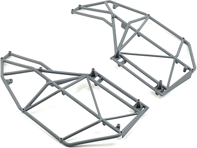 Losi Rock Rey Roll Cage Side Left and Right (Gray)