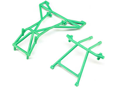 Losi Top and Upper Cage Bars (Green)