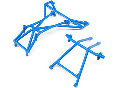 Losi LMT Top and Upper Cage Bars (Blue)