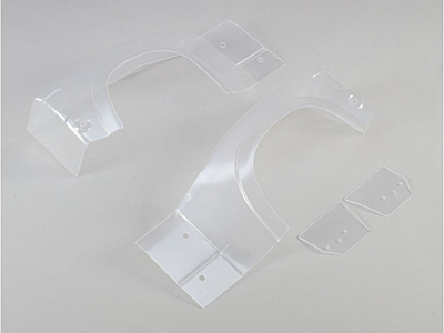 Losi Super Baja Rey Left and Right Rear Clear Fender Set