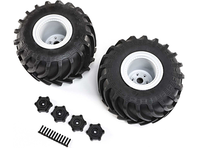 Losi LMT Mounted Monster Truck Tires Left/Right (2pcs)