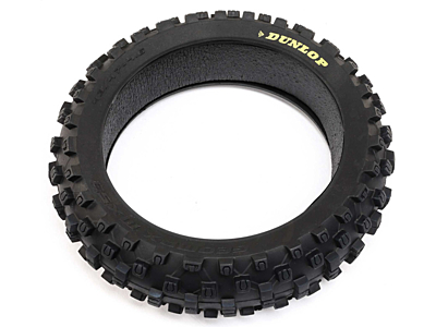 Losi Promoto-MX Dunlop MX53 Rear Tire with Foam 60 Shore