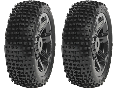 Medial Pro Preglued Front Sport Tires Viper 2.2" (Black, 2pcs)