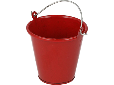 Robitronic Metal Bucket (Red)
