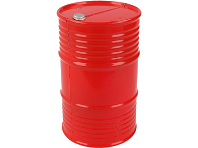 Robitronic Plastic Barrel (Red)