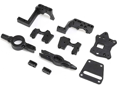 TLR Center Diff Mounts & Shock Tools