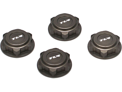 TLR Aluminium Covered Wheel Nuts 17mm