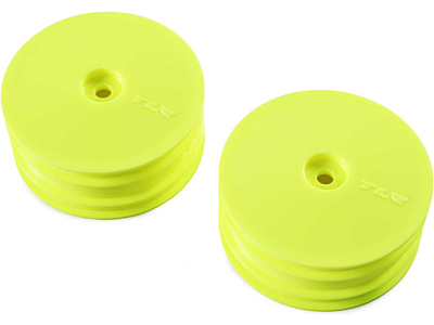 TLR Front Wheel (Yellow, 2pcs)