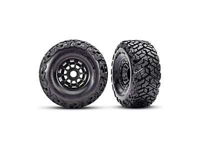 Traxxas 2.2/3.2" Belted Tires for Maxx Slash (Black, 2pcs)