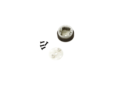 Traxxas Main Diff with Side Cover Plate & Steel Ring Gear