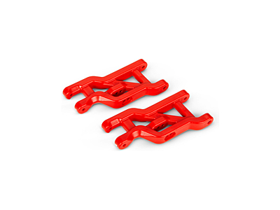 Traxxas HD Front Suspension Arms (Red, 2pcs)