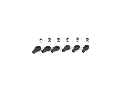 Traxxas Short Rod Ends with Hollow Balls (6pcs)