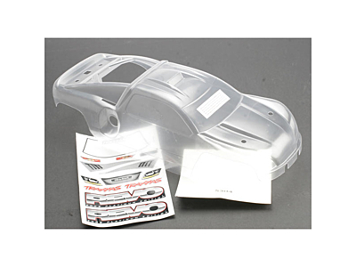 Traxxas Revo Platinum Body with Decal Sheet (Clear)
