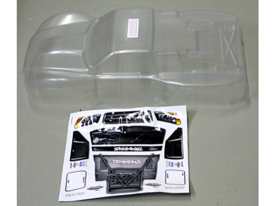 Traxxas Slash Body with Decals (Clear)