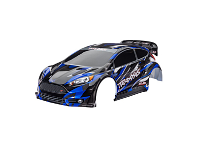 Traxxas Ford Fiesta ST Rally Painted Body (Blue)