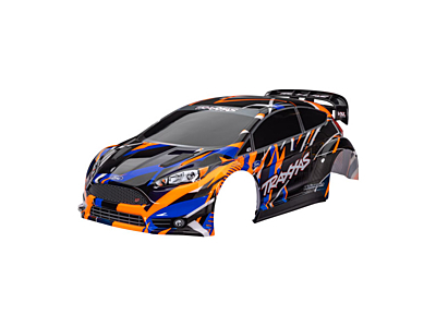 Traxxas Ford Fiesta ST Rally VXL Painted Body (Orange)